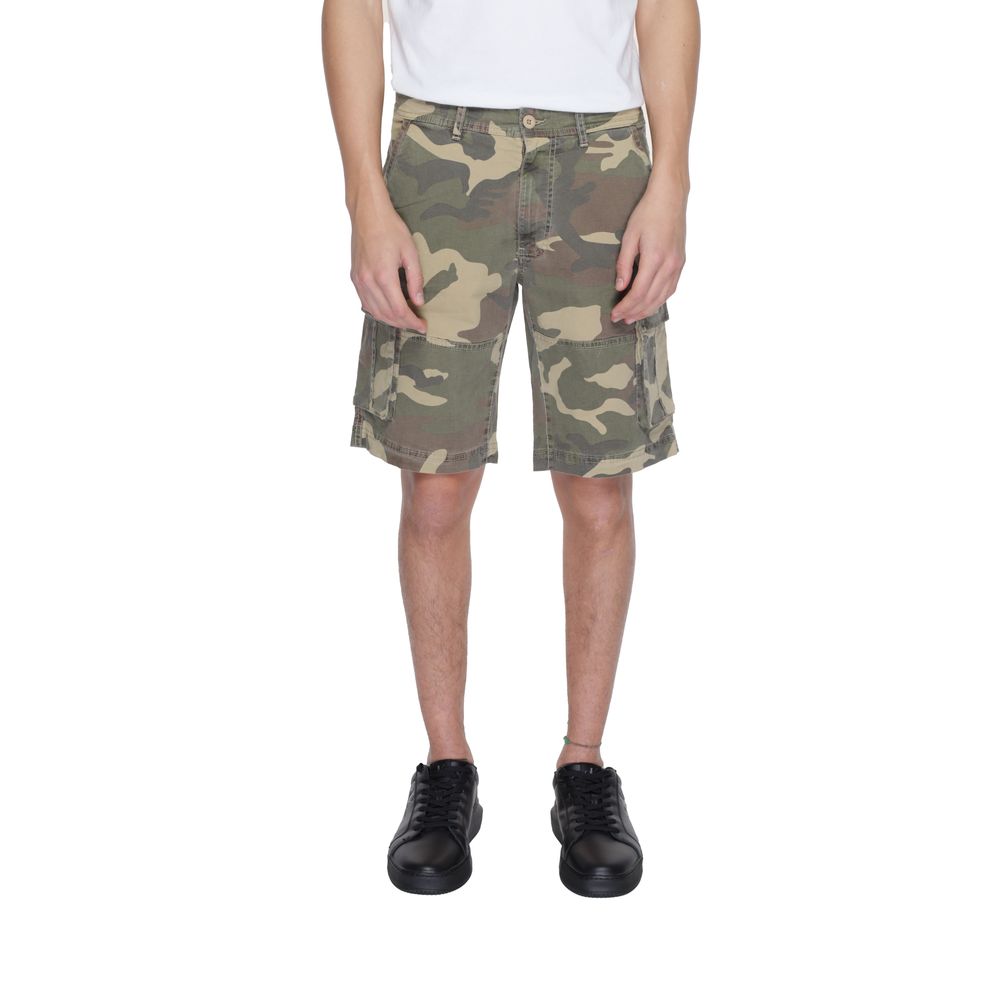 

Бежевые хлопковые короткие шорты U.S. Polo Assn.