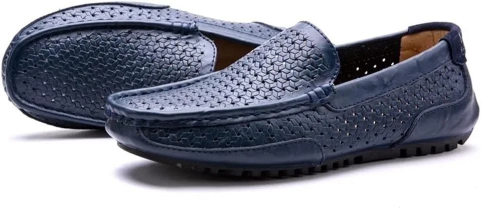 Лоферы кожаные Loafers Blue SayfuR — фото 4