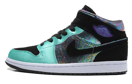

Кроссовки Jordan 1 Mid Atomic Teal Ultraviolet GS