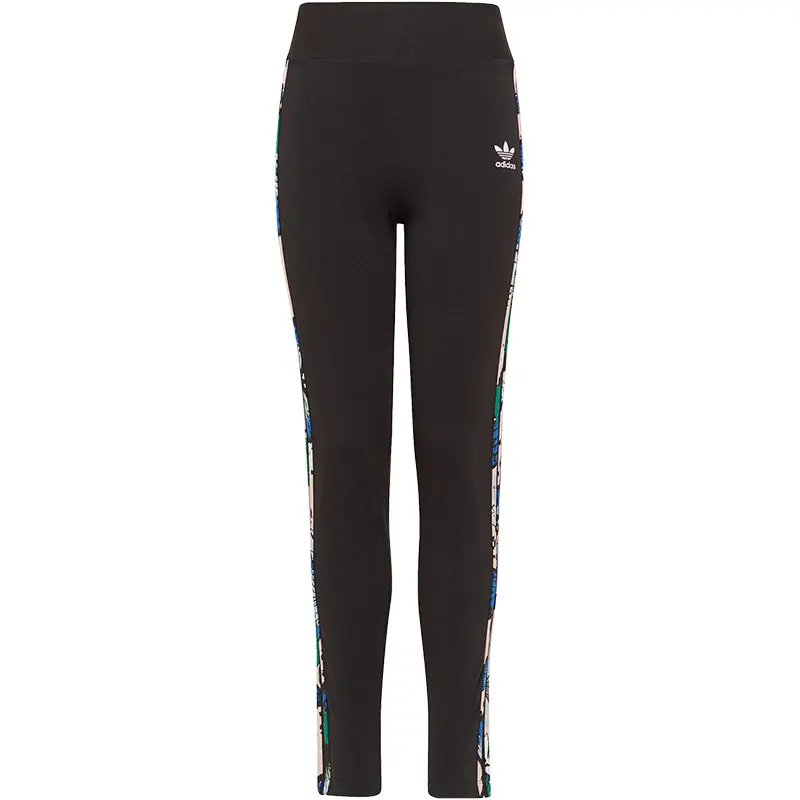 

Adidas Originals Подростковые вязаные спортивные штаны Black/Hazy Coral Pink/Multicolor