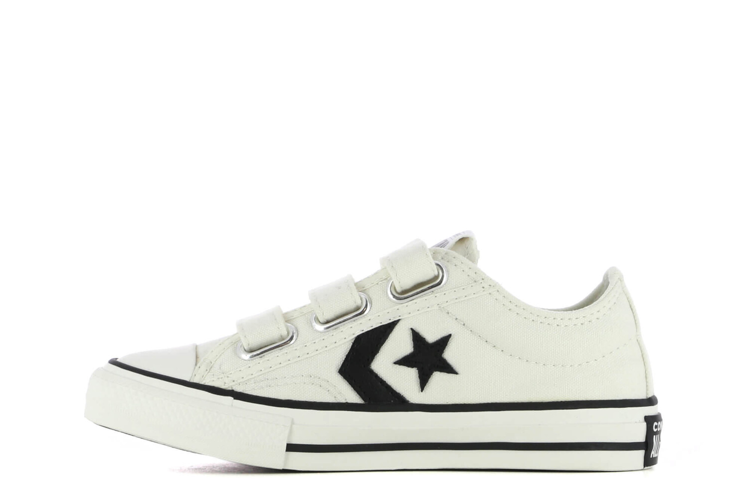 Кроссовки на регулируемых бретелях star player 76 3v ox Converse, белый — фото 4