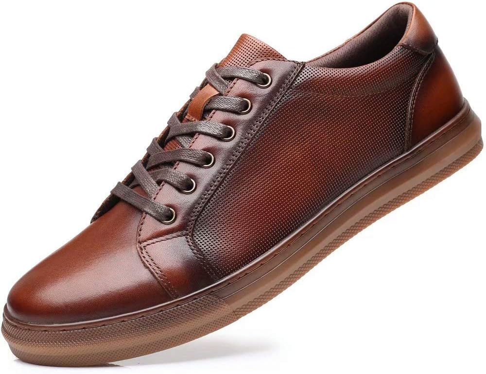 

Модные кроссовки, оригинальные повседневные оксфорды на шнуровке для мужчин Arkbird, темно-коричневый