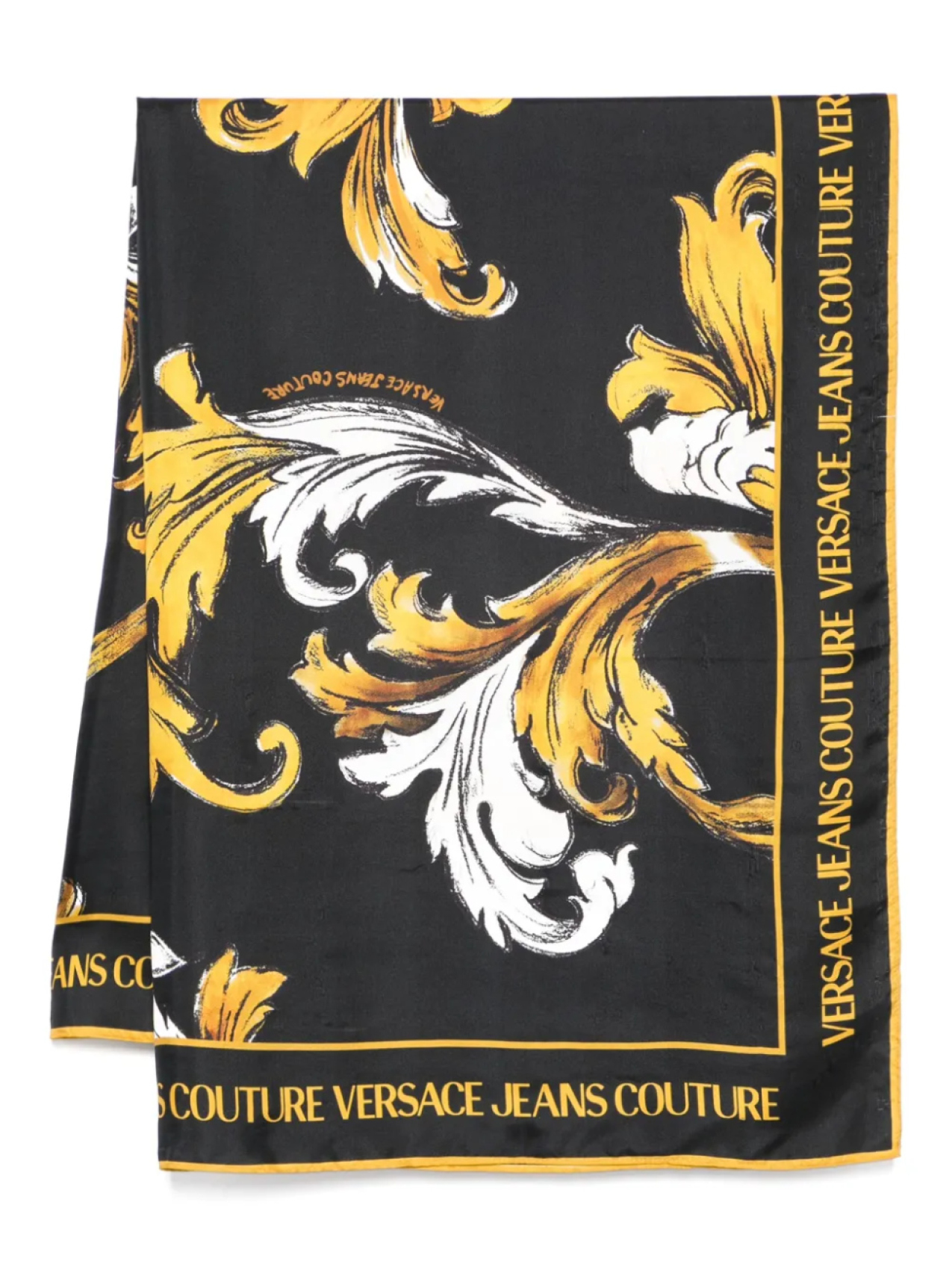 

Парео с принтом Barocco Versace Jeans Couture, черный