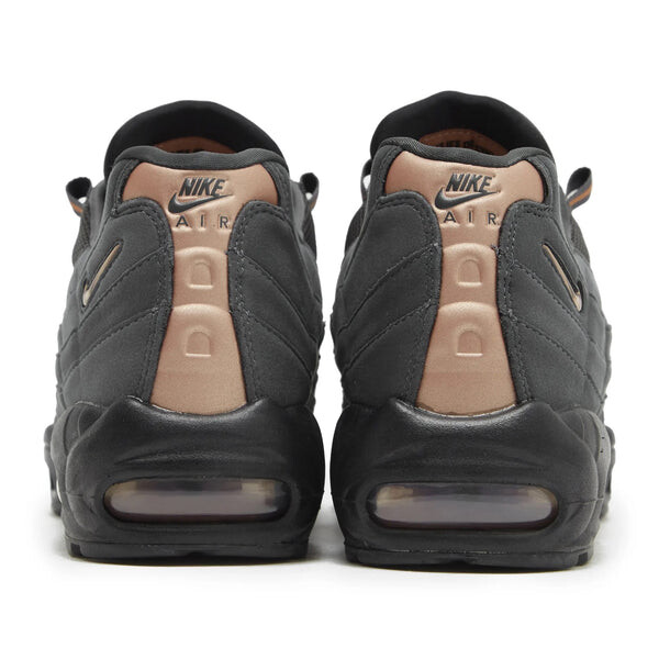Кроссовки x central cee air max 95 'black metallic bronze dusted clay' Nike, черный — фото 4