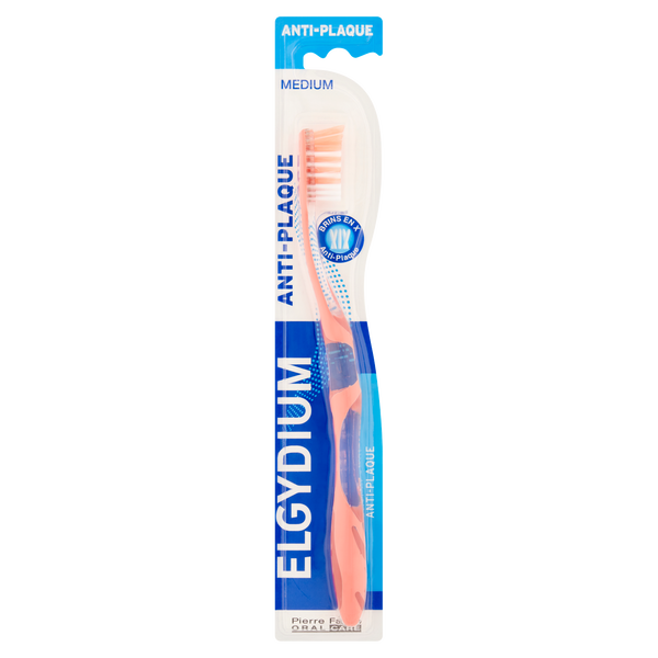 

Зубная щетка средней жесткости, 1 шт. Elgydium Anti-Plaque