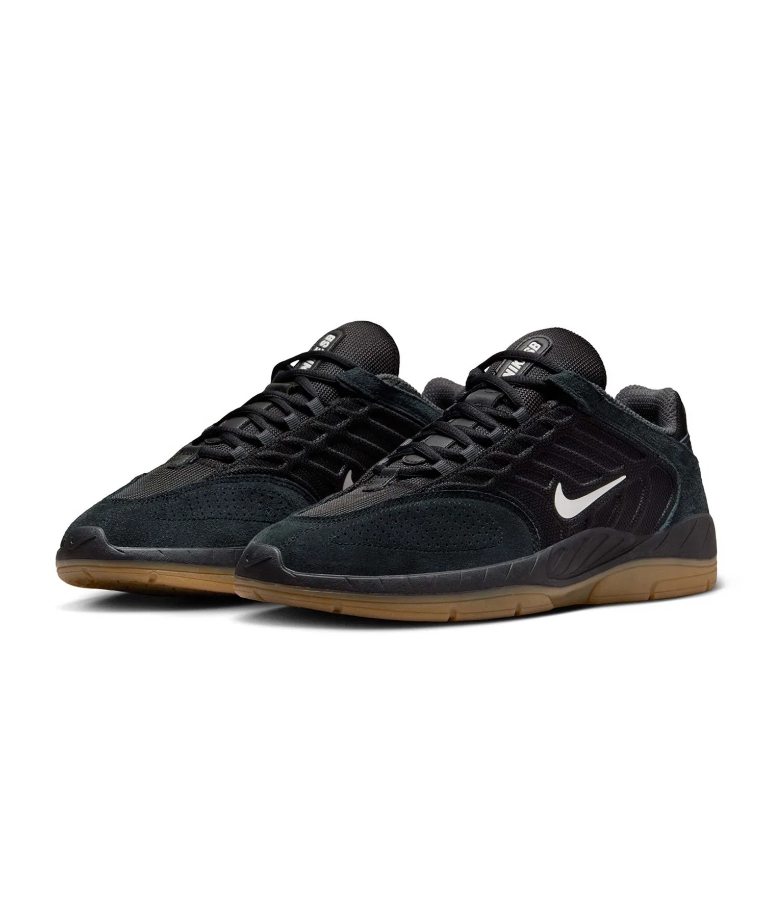 Унисекс кроссовки NIKE SB VERTEBRAE для скейтбординга чёрно-белые — фото 2