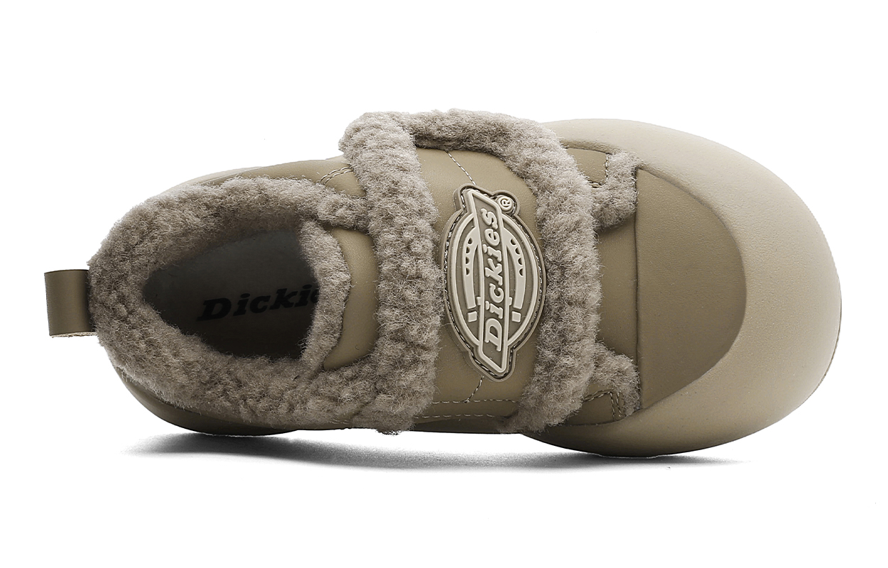 Прочные тёплые низкие повседневные детские ботинки Khaki Kids' Dickies — фото 3