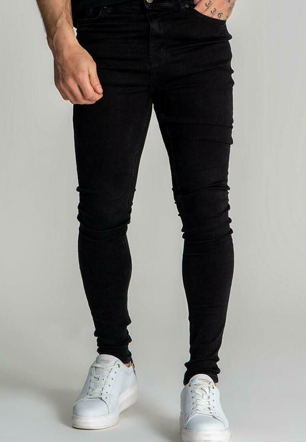 

Джинсы скинни SKINNY Gianni Kavanagh, цвет black
