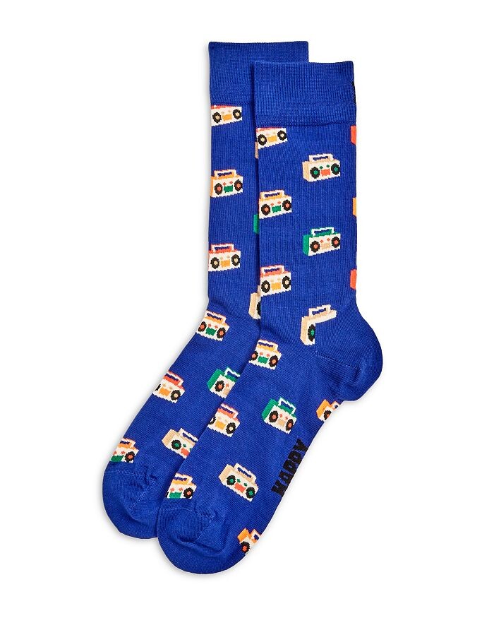 

Носки Happy Socks Boom Box Crew, синий