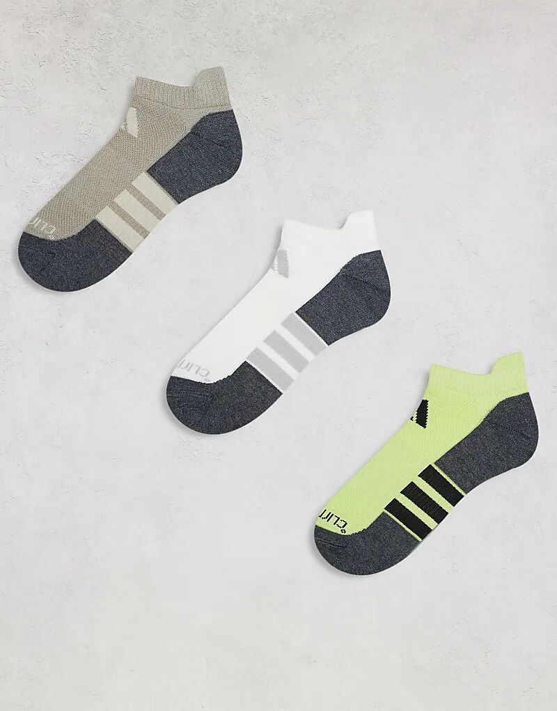 

Носки adidas Running Comfort Low бежевого и лаймового цветов, 3 пары adidas performance
