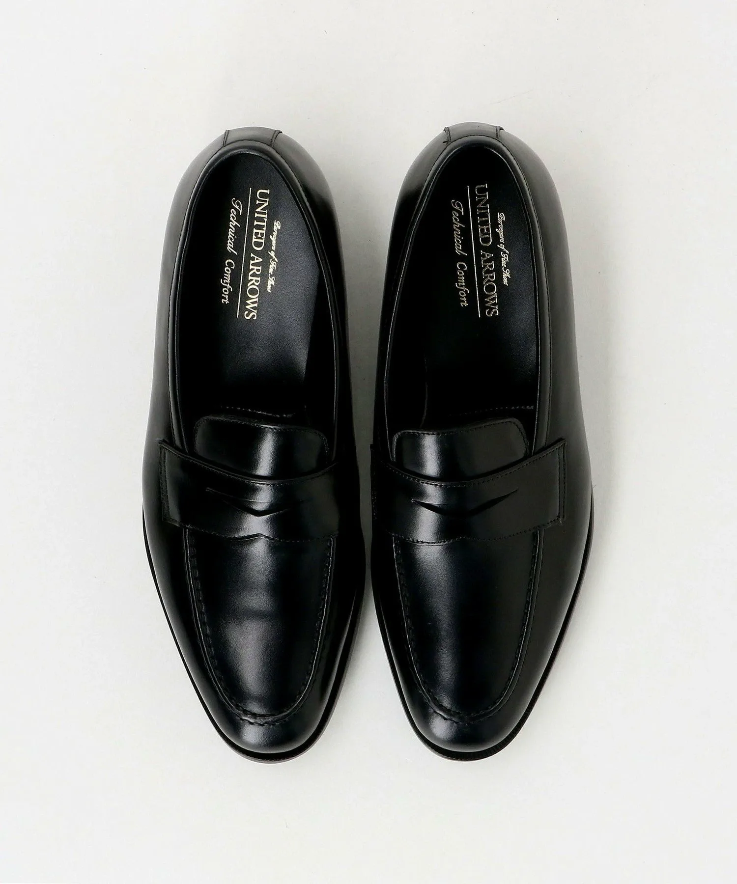 Лоферы Coin Loafers UA COZY United Arrows, Black — фото 4