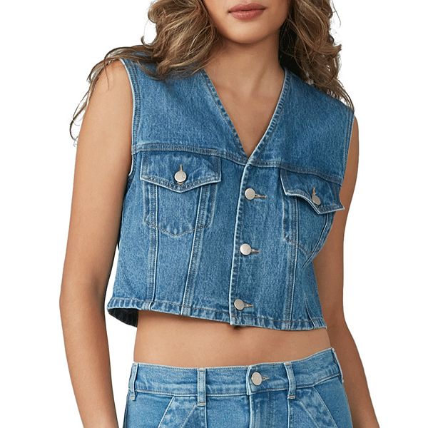 

Женский укороченный жилет carter Lola Jeans