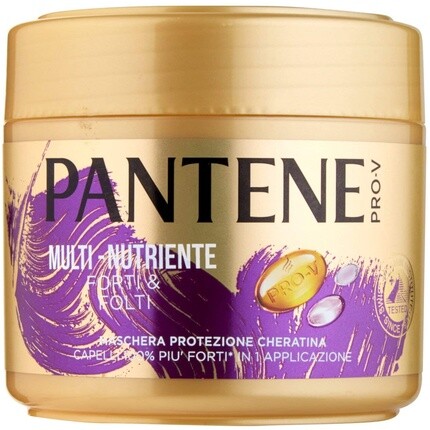 

Мультинутриентная защитная маска с кератином 300 мл, Pantene