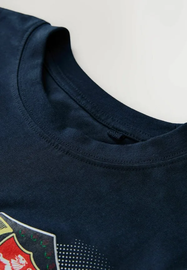 Футболка с футбольным принтом стандартного кроя Next, Navy Blue Scotland — фото 3