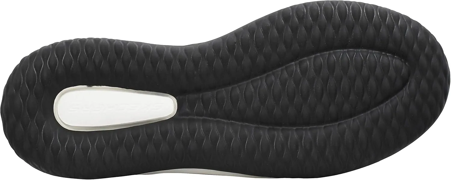 Skechers Expressed Derest, мужские низкие кроссовки, белый/черный — фото 4