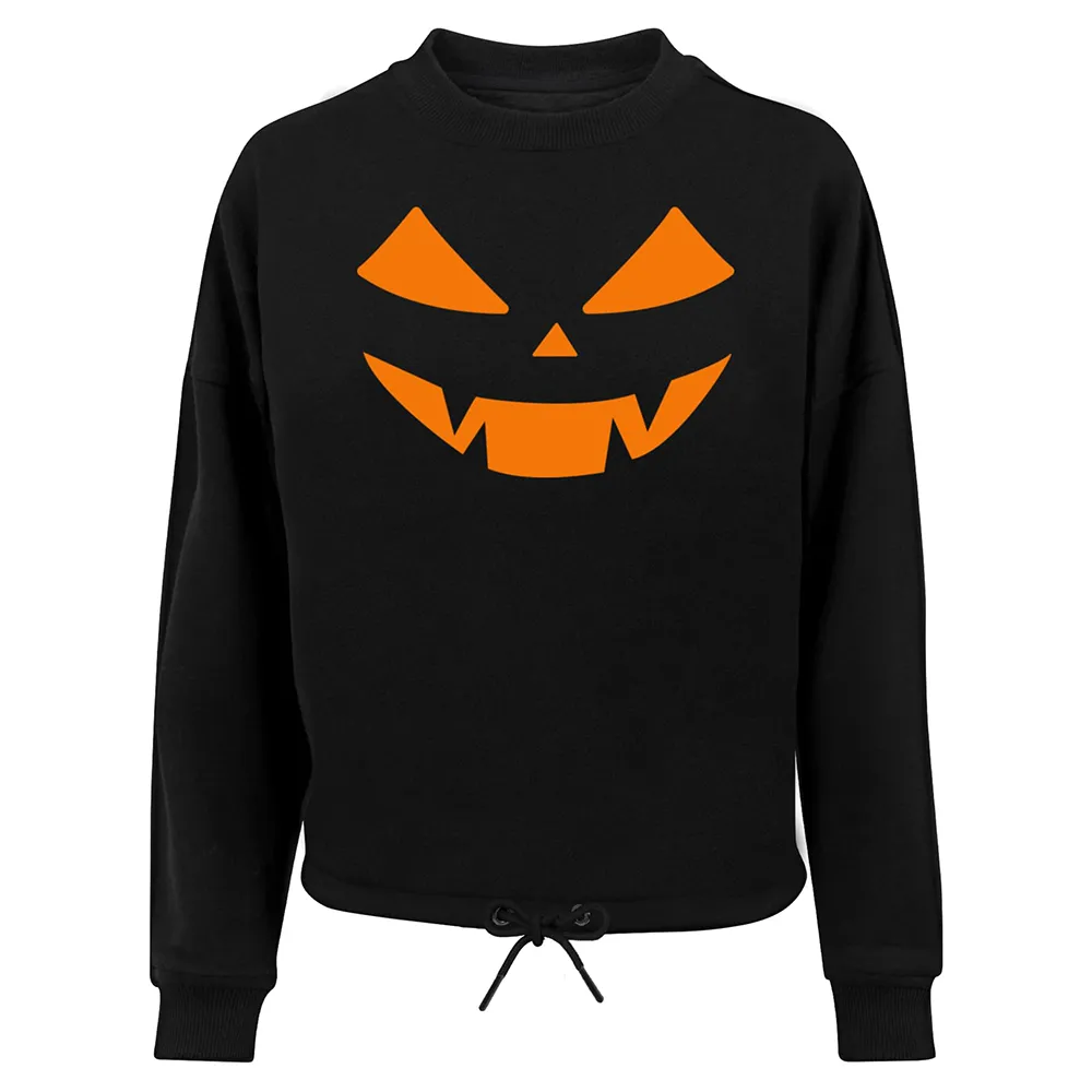 

Толстовка Mc Clothes Halloween Pumpkin Face Oversized, черный