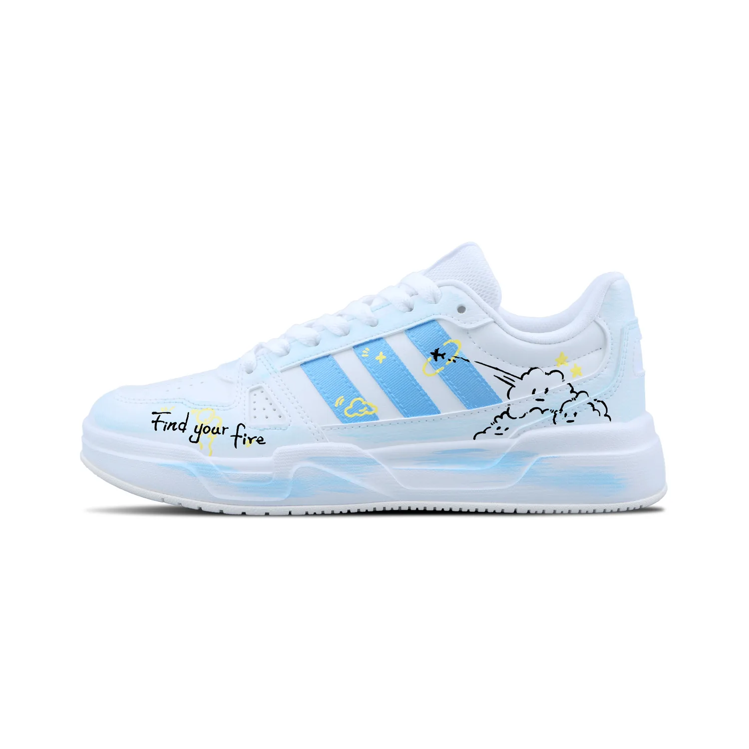 Adidas LITE BALLER PU Blue Ice, Dream Chaser устойчивые к истиранию легкие нескользящие low top кроссовки для скейтбординга