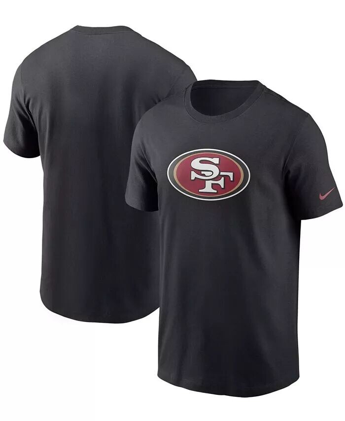 

Мужская черная футболка с логотипом San Francisco 49ers Primary Nike