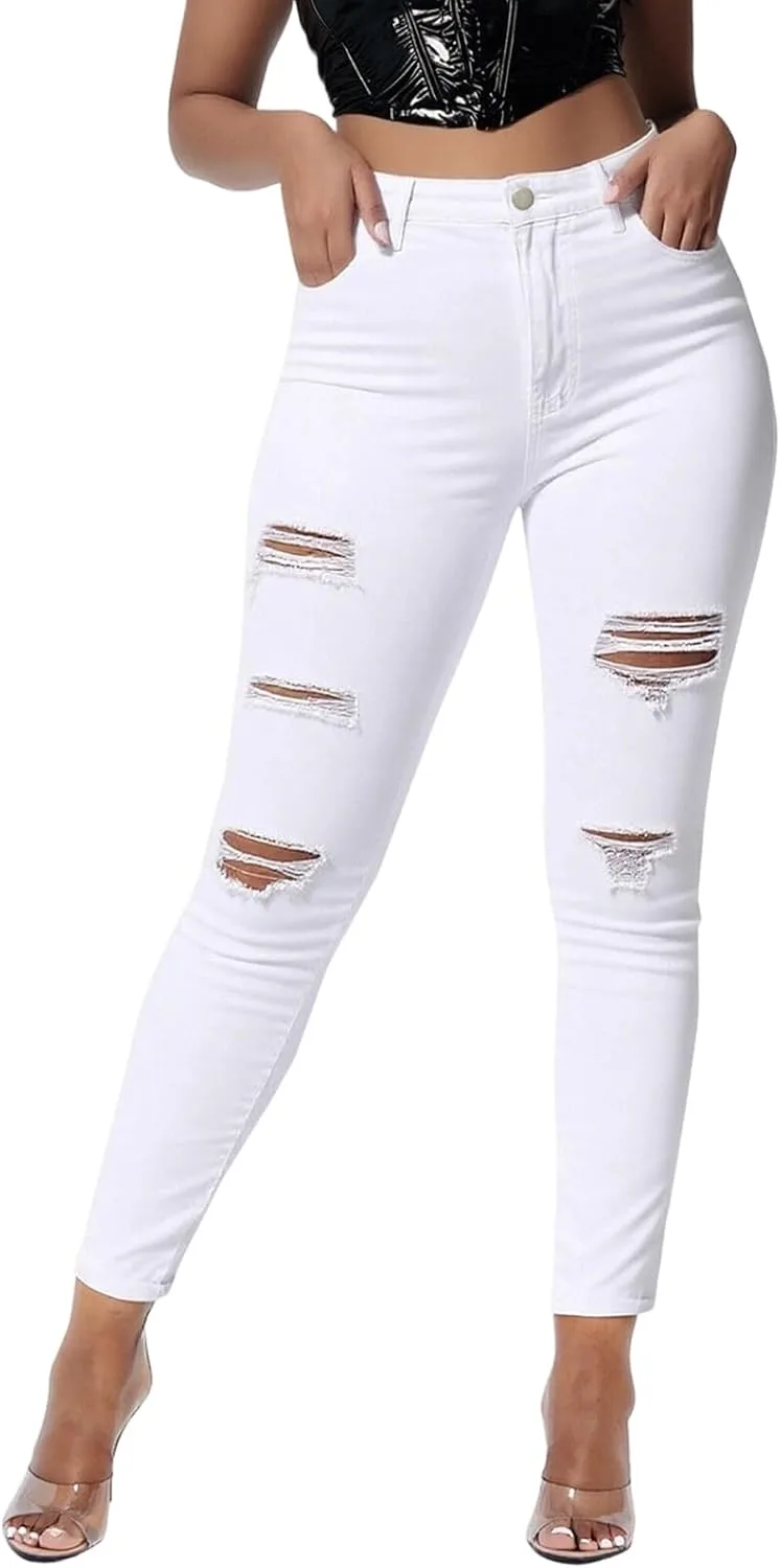 

Женские джинсы High Waisted Skinny с эффектом подтяжки и контролем живота LBDLONGBIDA