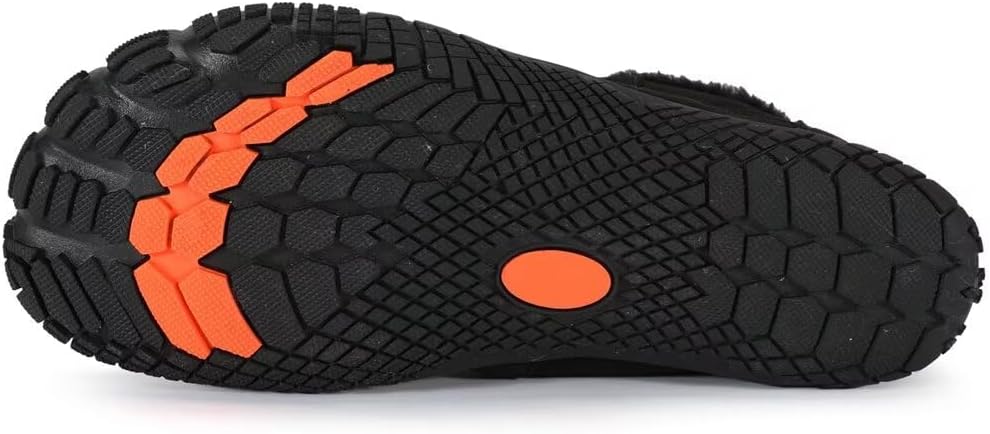 Кроссовки Barekick Polar, нескользящая и водонепроницаемая зимняя обувь (унисекс) Swzec, черный — фото 4