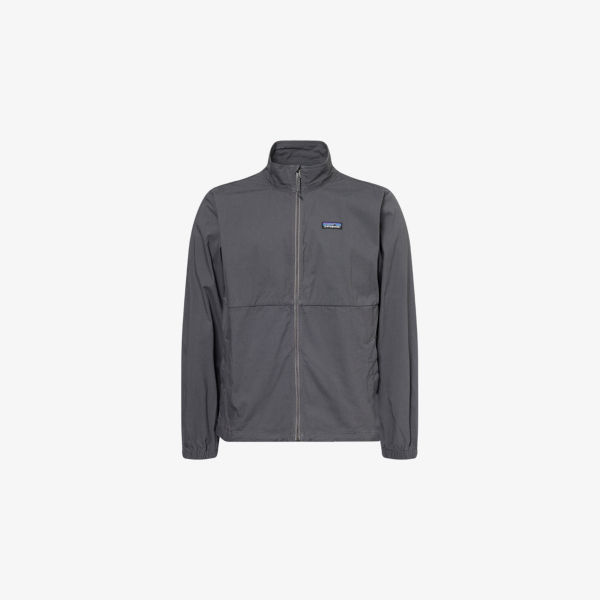

Куртка из хлопковой смеси с фирменным патчем Nomader Patagonia, серый
