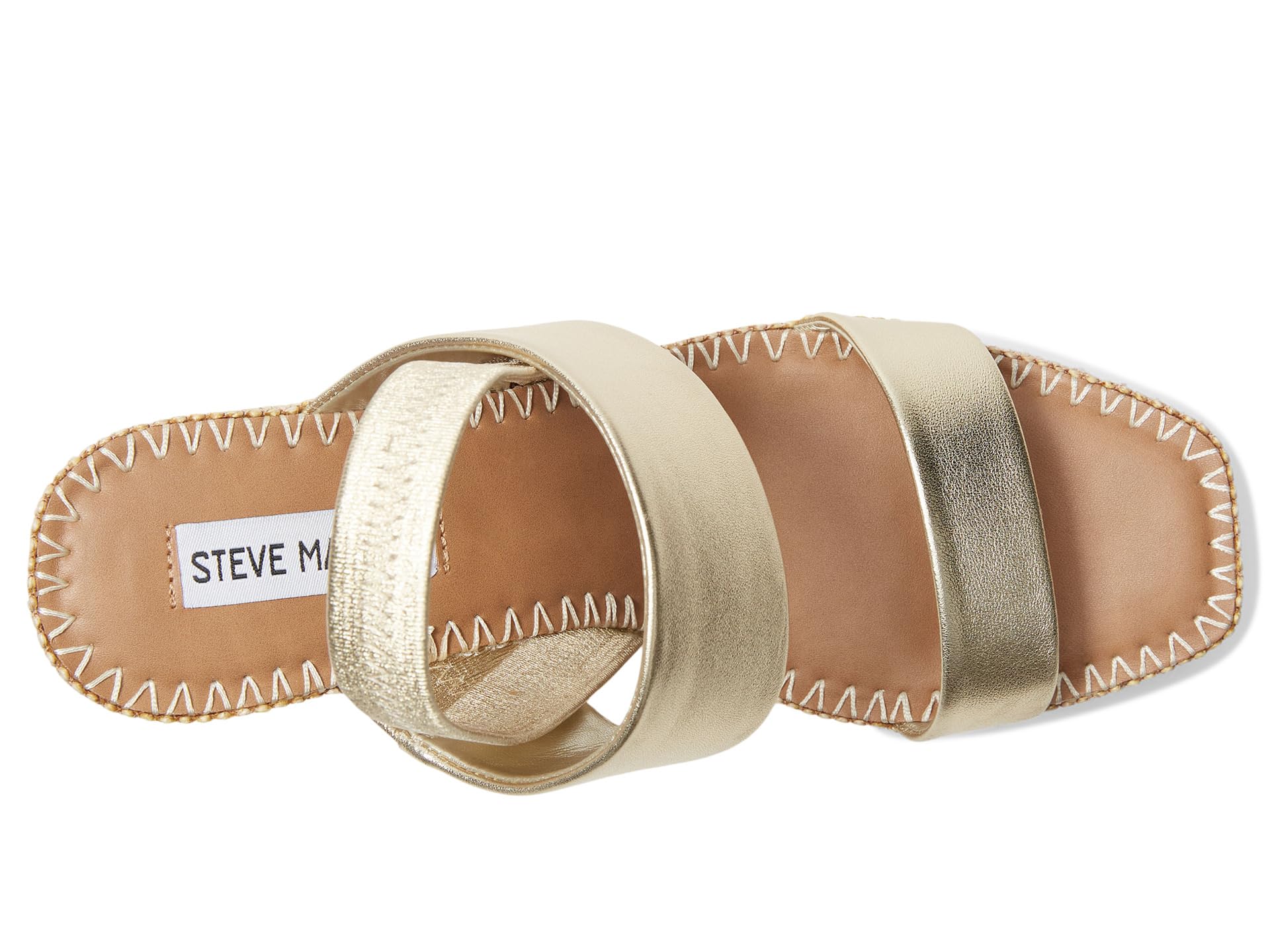 Сандалии Steve Madden Contessa, цвет Gold Leather — фото 2