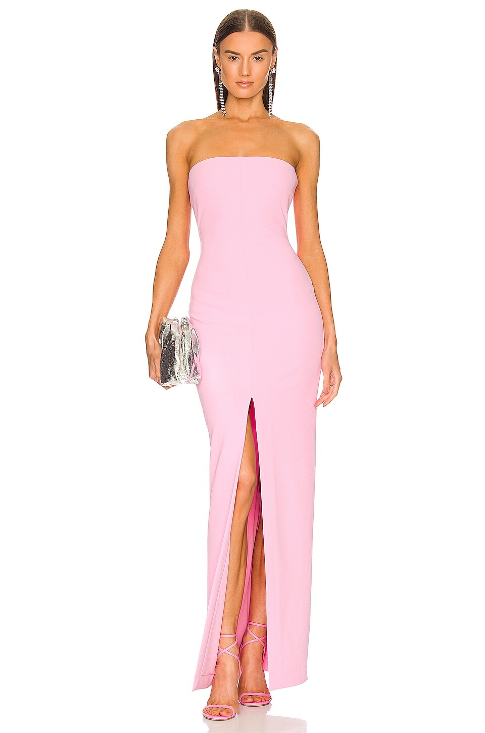 

Платье макси SOLACE London Bysha, цвет Bubblegum