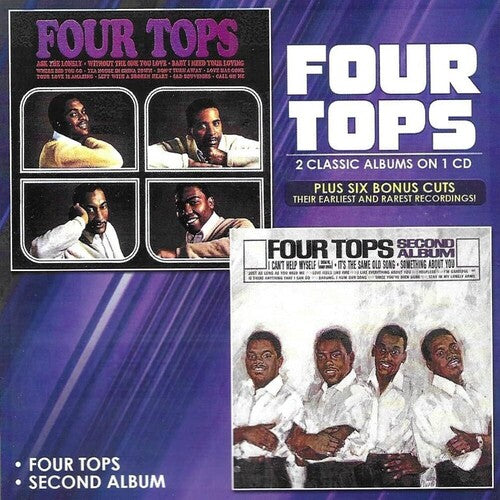 

CD диск Four Tops: 2 Classic Albums On 1 Cd Plus Six Bonus Cuts