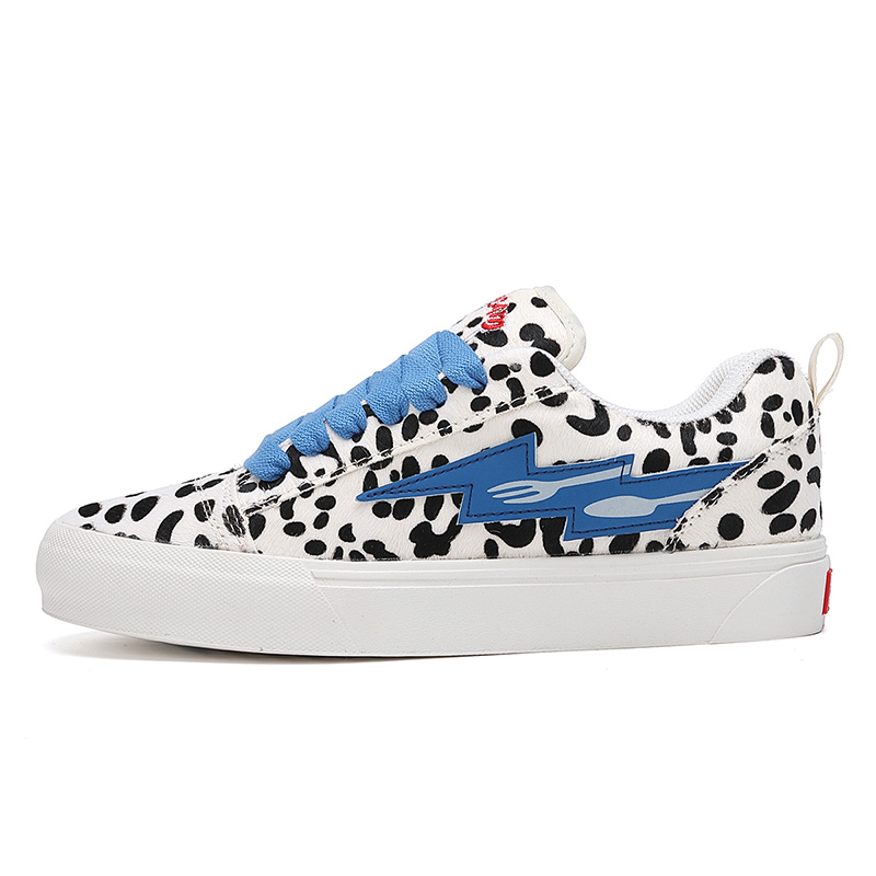 

JDXJ Износостойкие легкие низкие скейтерские кроссовки с эффектом увеличения роста унисекс - леопардовый принт синий, цвет Leopard Print Blue