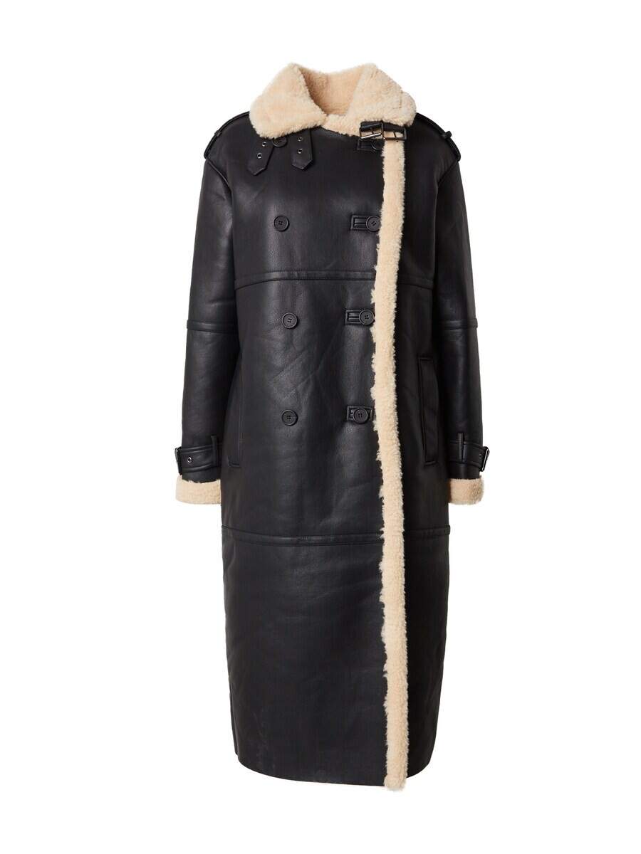 

Зимнее пальто TOPSHOP Winter Coat Theodore, черный
