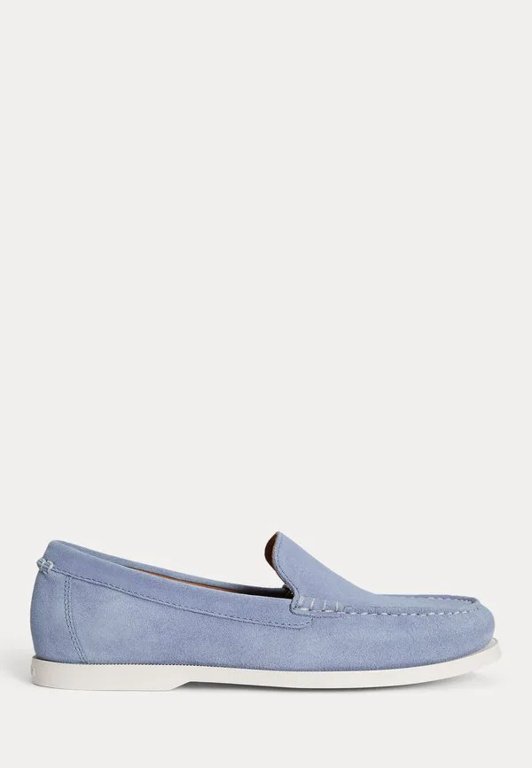 Замшевые венецианские лоферы merton без шнурков Polo Ralph Lauren, Channel Blue