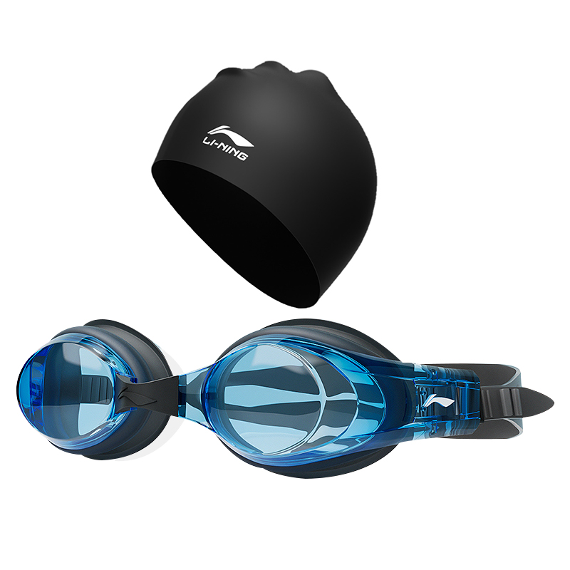 

LINING Очки силиконовые унисекс Black/Blue