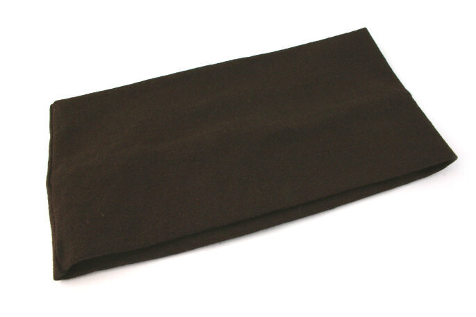 

Jubileo, широкая и удобная повязка на голову из коричневой ткани