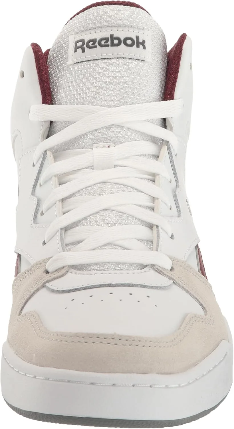 Мужские кроссовки Reebok BB4500 Hi 2, белый/серый/бордовый — фото 2