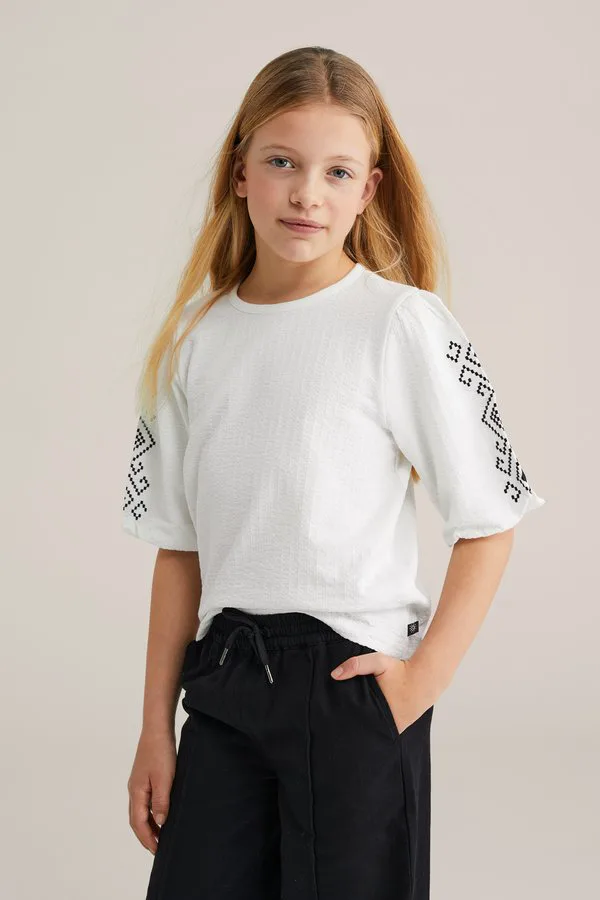 Футболка с принтом We Fashion, Off-White — фото 3