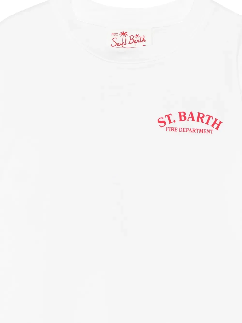 Футболка с коротким рукавом и логотипом команды «Портленд» Mc2 Saint Barth Kids, белый — фото 3