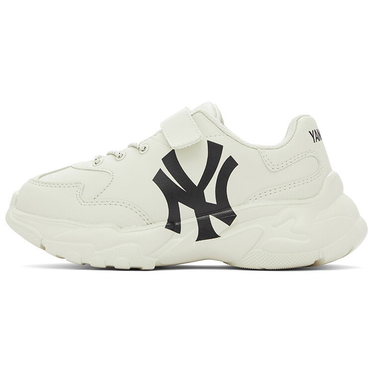 

Кроссовки New York Yankees Kids Lifestyle GS Low-top белые/черные Mlb, слоновая кость