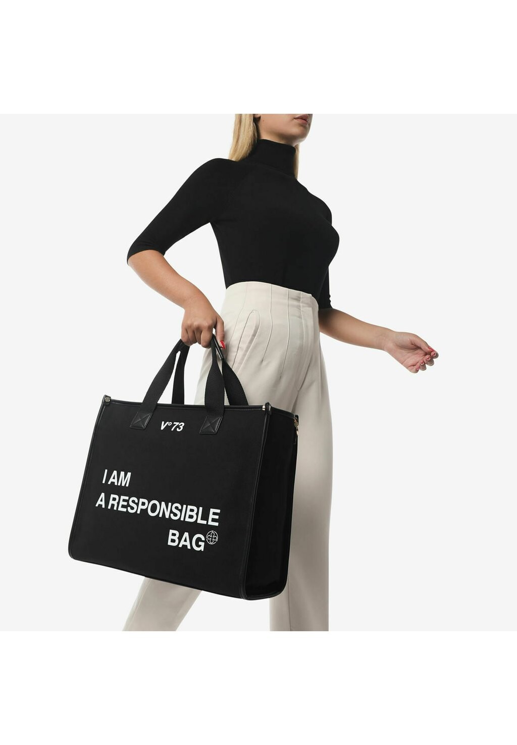 

Сумка для покупок SHOPPING RESPONSIBILITY BIS V73, черный