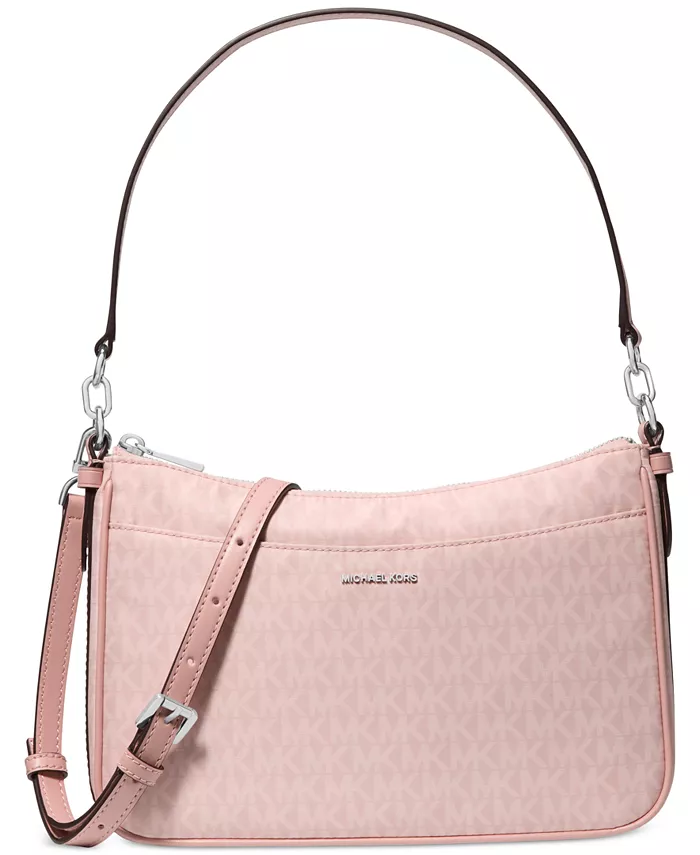 

Дорожная сумка-кроссбоди Jet Set Small Top Zip Pochette Michael Kors, розовый