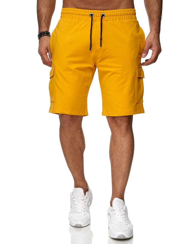

Брюки для тренировок и бега RESLAD Shorts Cargo Sweathose, желтый