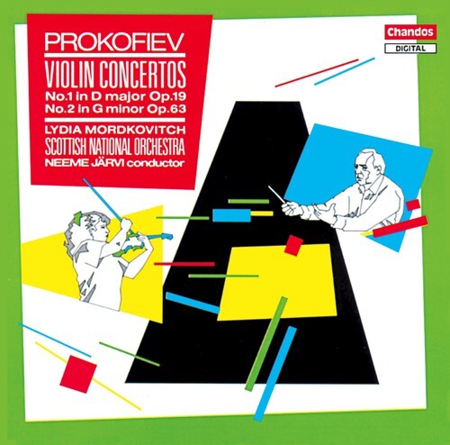 

CD диск Prokofiev / Jarvi / Mordkovitch: Cons VN No. 1