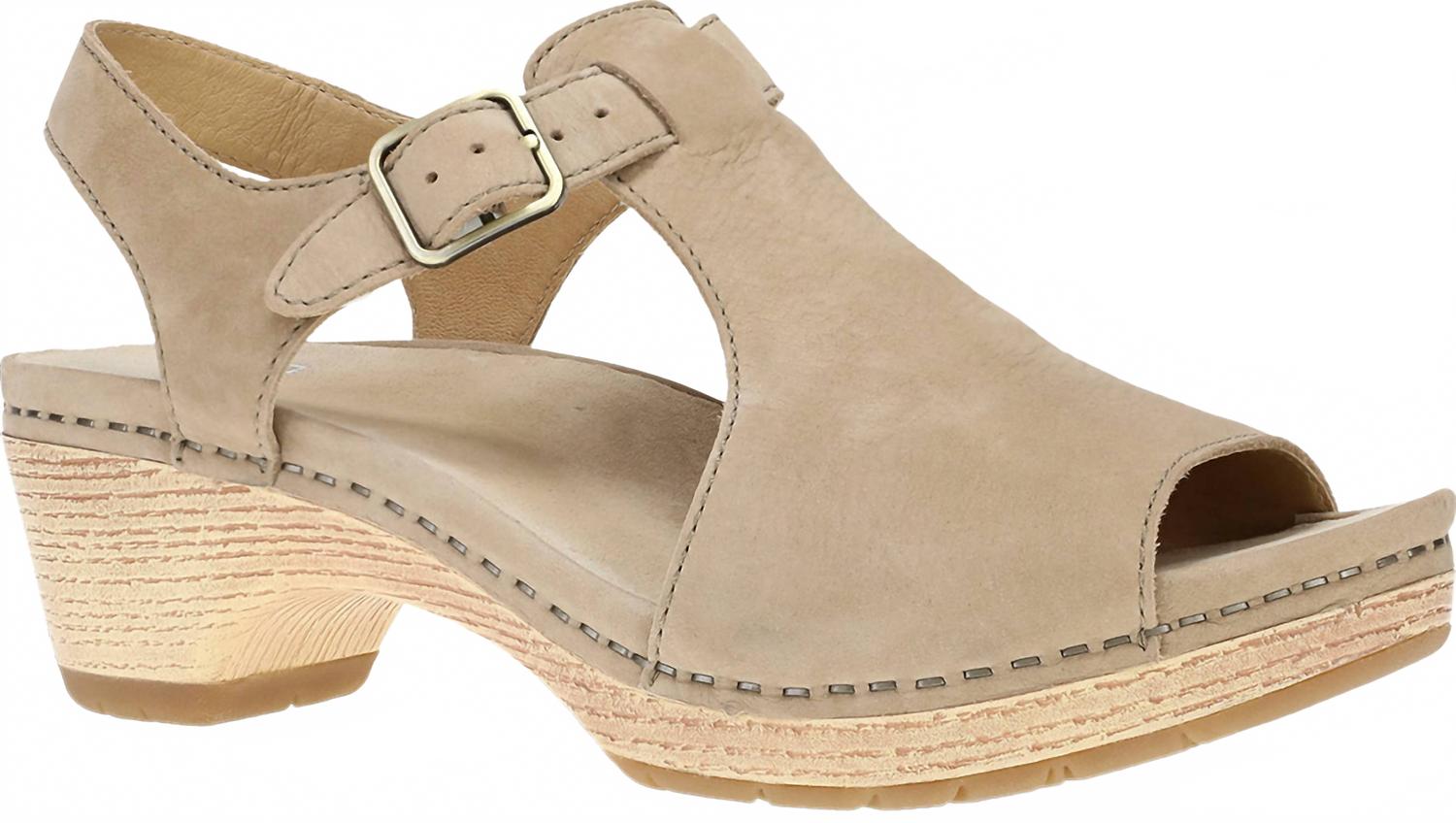 Женские мюли Laverne на каблуке в песочном цвете Dansko, Sand
