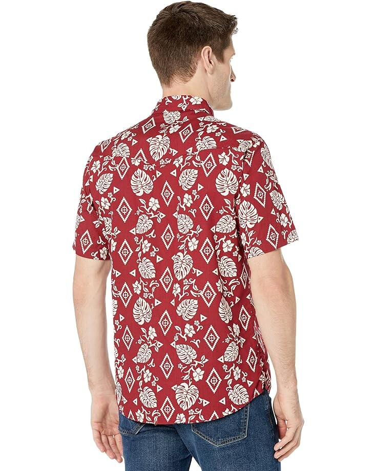 

Рубашка Roper Red Tropics Short Sleeve Shirt, красный