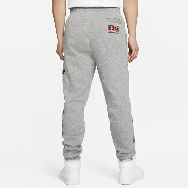 Спортивные штаны Men's Air Jordan Large Logo Casual Fleece Sports Pants/Trousers/Joggers Gray, серый — фото 4