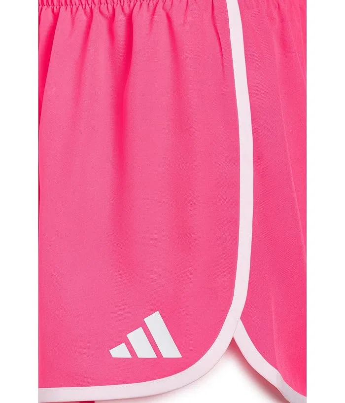 Шорты Woven Pacer Shorts with Binding Adidas Kids, Lucid Pink — фото 3