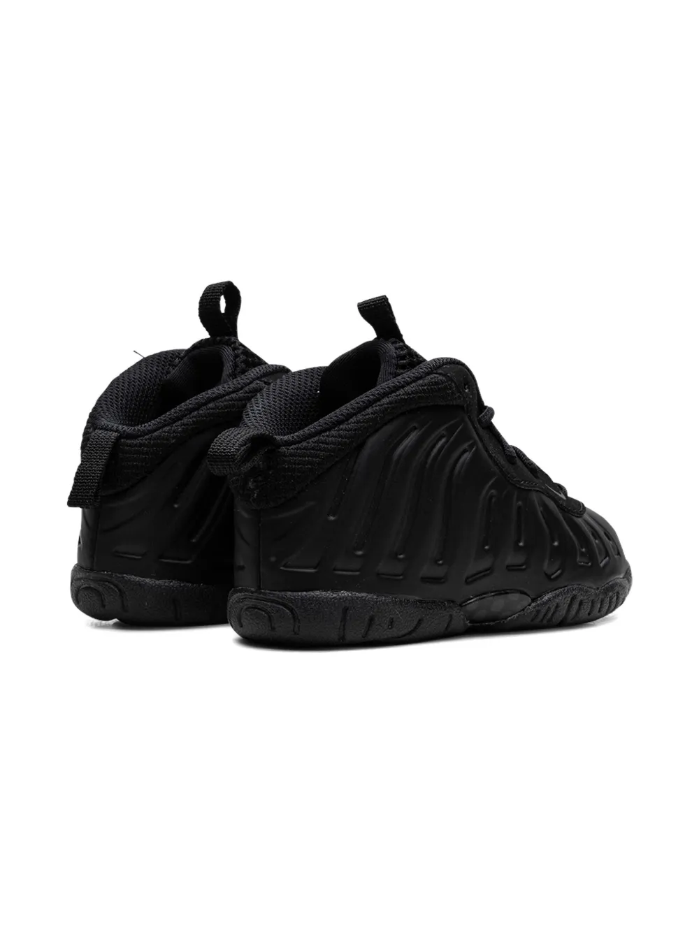 Кроссовки Air Foamposite One Black/Anthracite Nike Kids, черный — фото 4