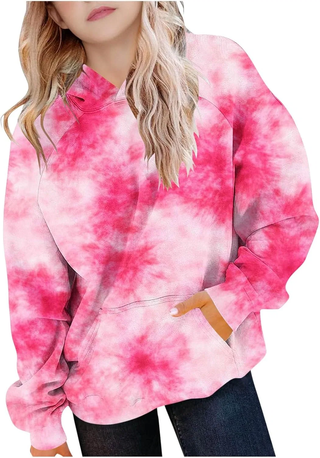 Толстовка оверсайз Bidobibo, цвет B# Hot Pink