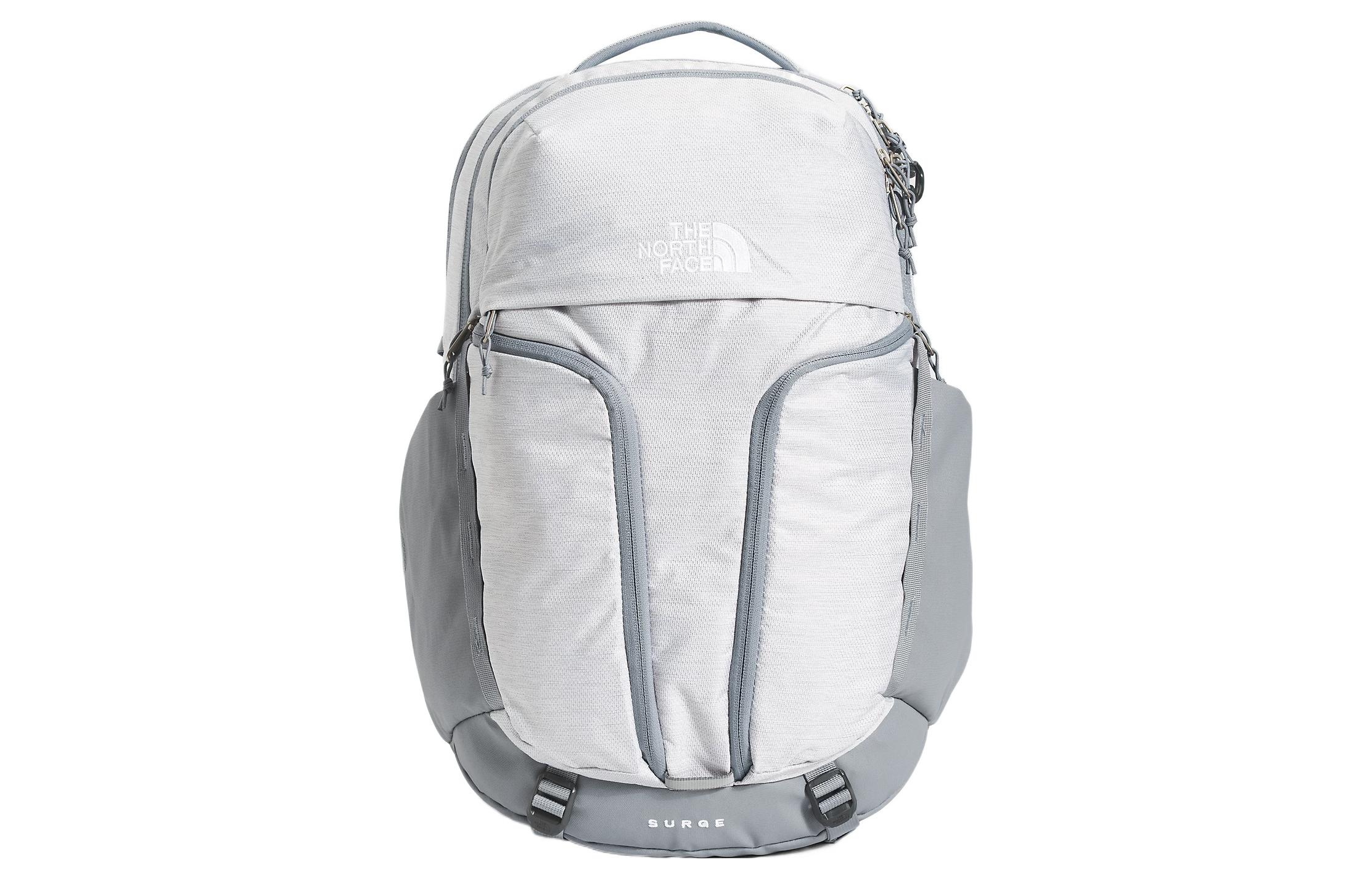 

THE NORTH FACE Женский рюкзак для активного отдыха из нейлона серебристо-белого цвета