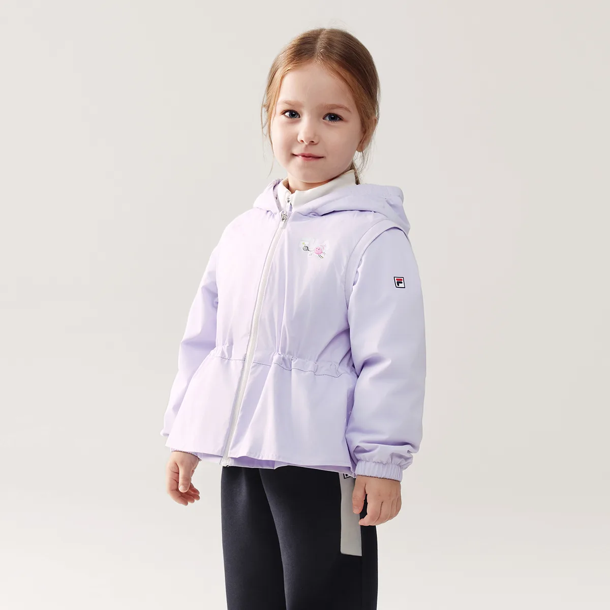 Куртка PERFORMANCE FPF детская FILA KIDS, Sonic Purple — фото 3