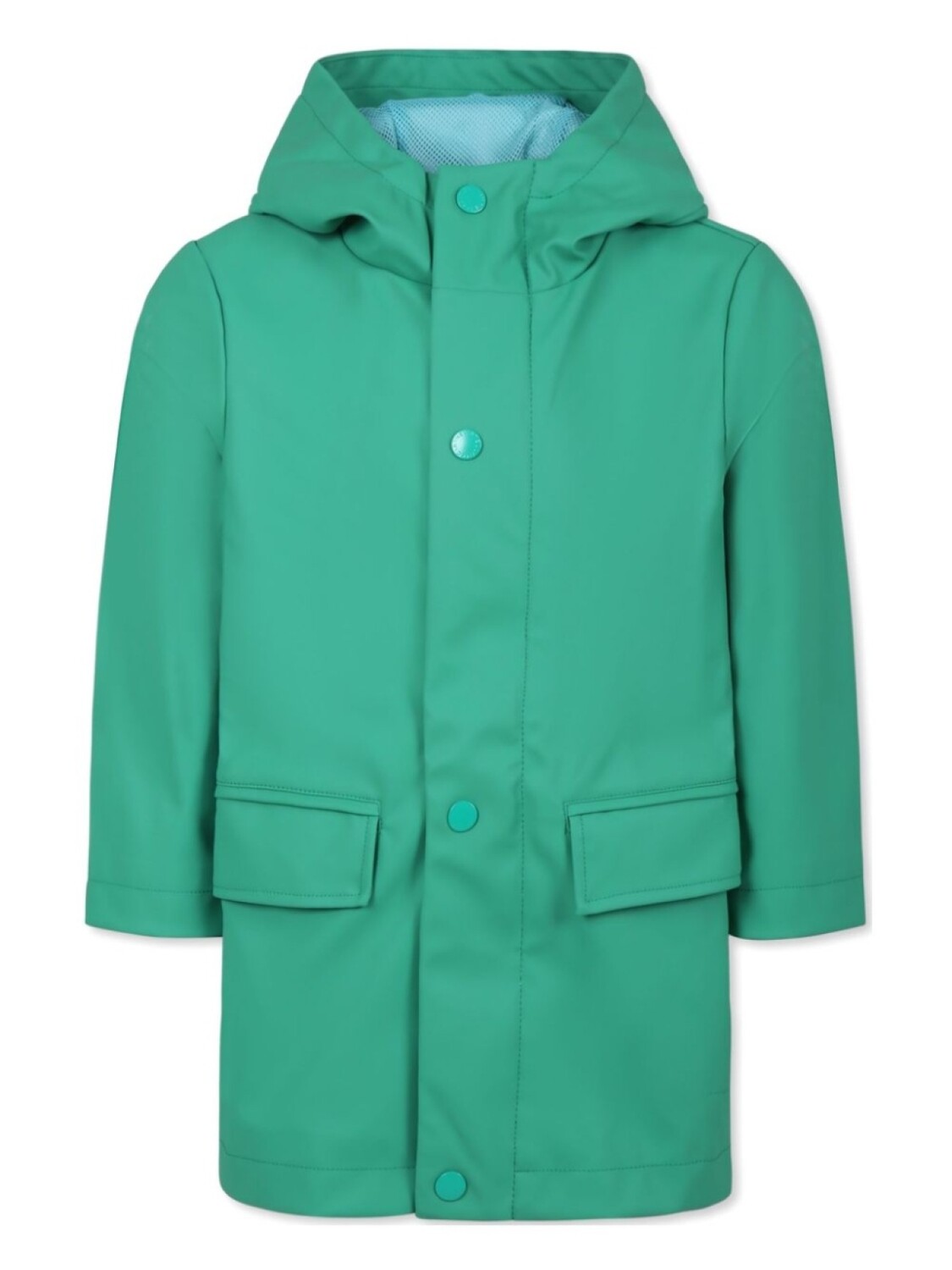 

Пальто с капюшоном в виде лягушки Stella McCartney Kids, зеленый